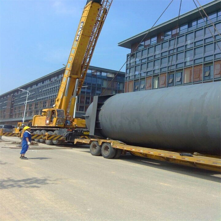 浩口原种场大型吊装作业